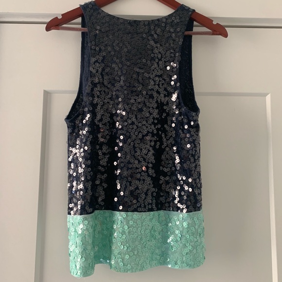 J. Crew Sequin Top - Picture 2 of 2